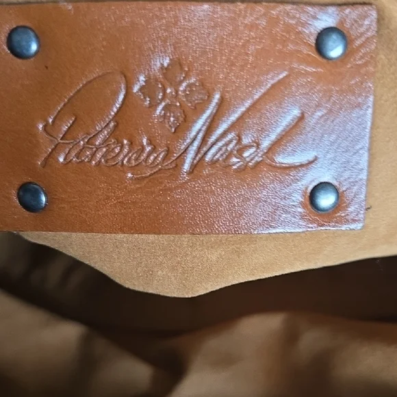 Patricia Nash Black Woven Shoulder Bag No Straps - Picture 9 of 9